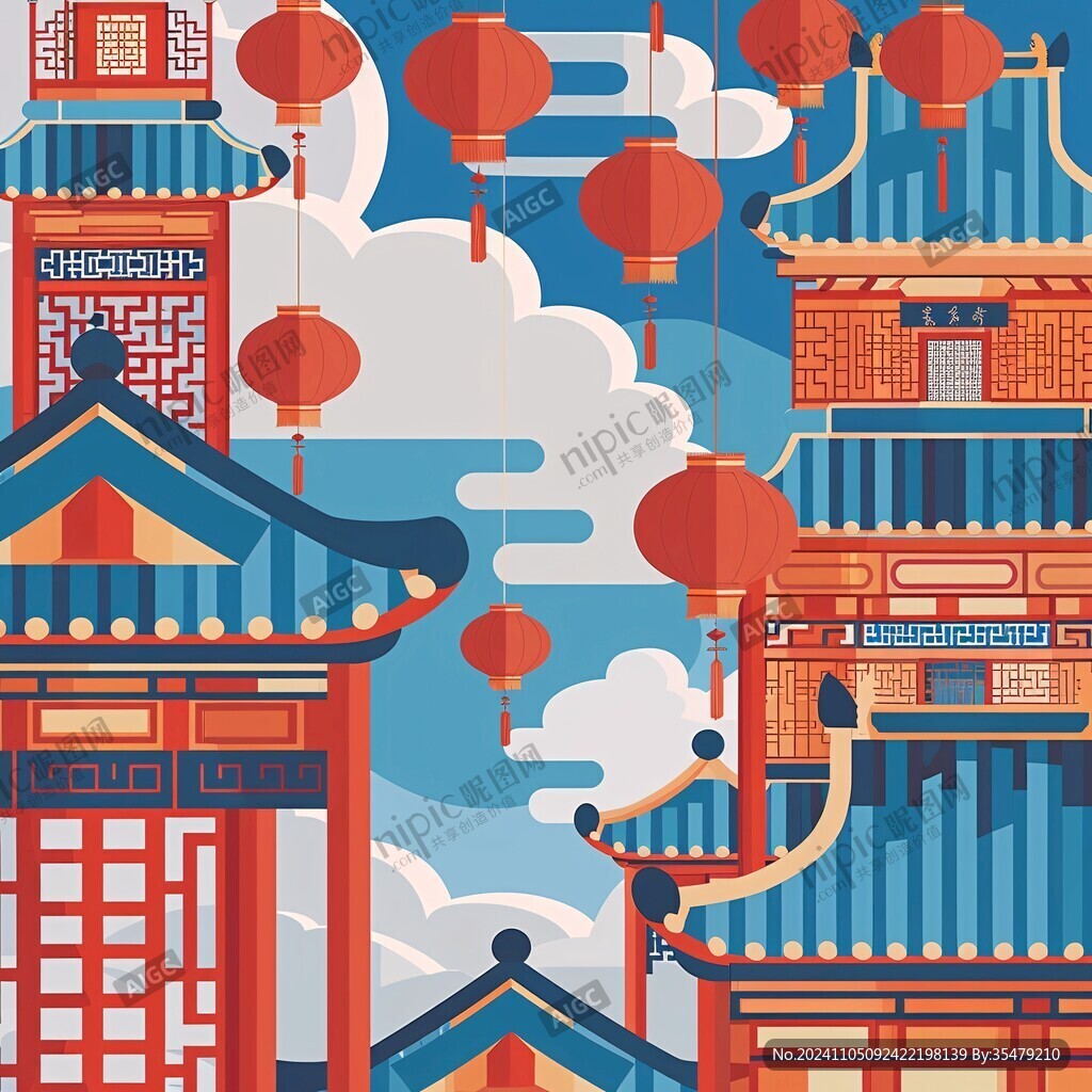 國潮風城市