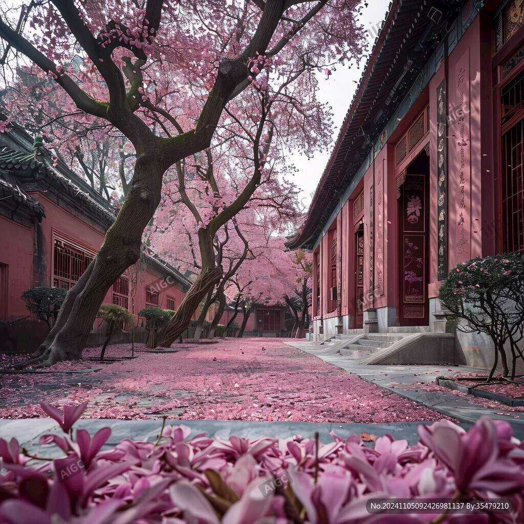 落英滿地