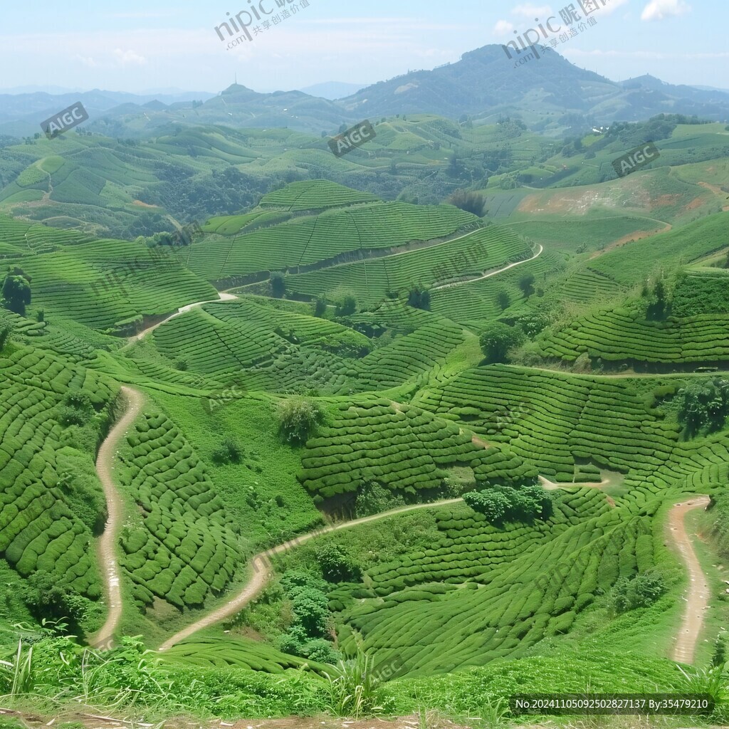 茶園圖片素材下載