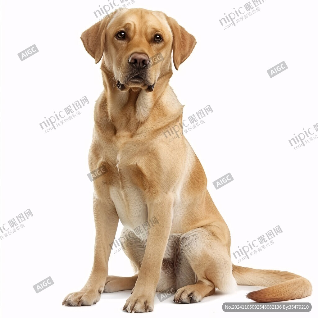 金毛犬寵物狗素材