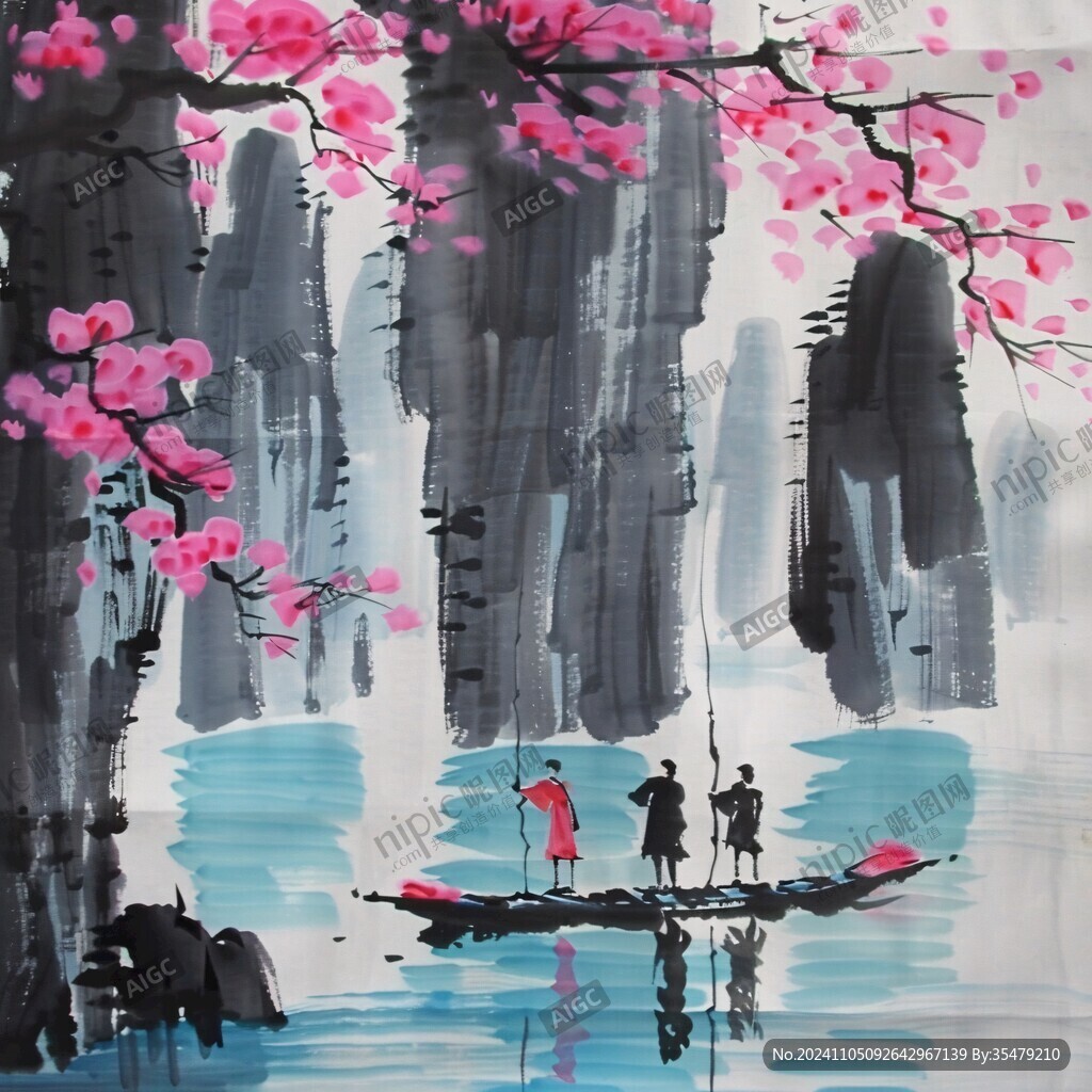 江南水鄉(xiāng)墻繪