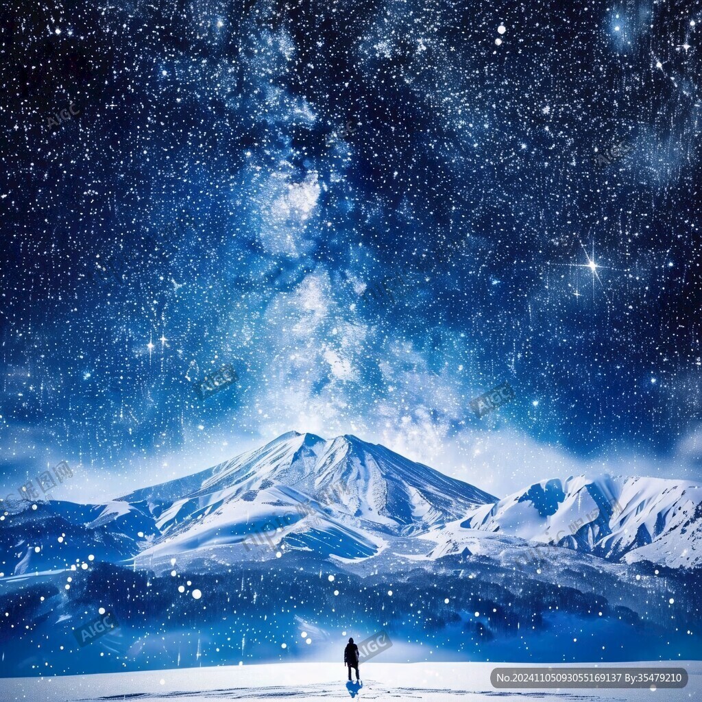 仰望星空浪漫星空