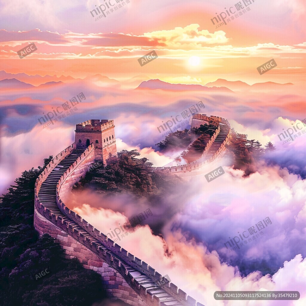 中國風長城