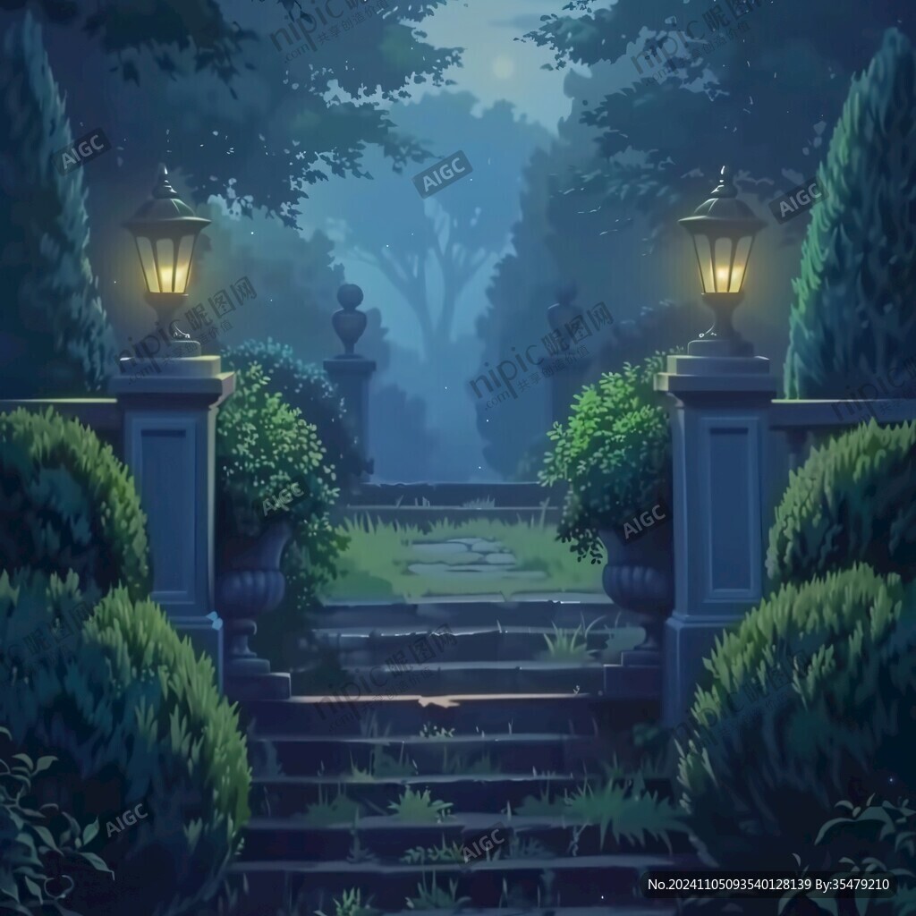 風(fēng)景場景插畫