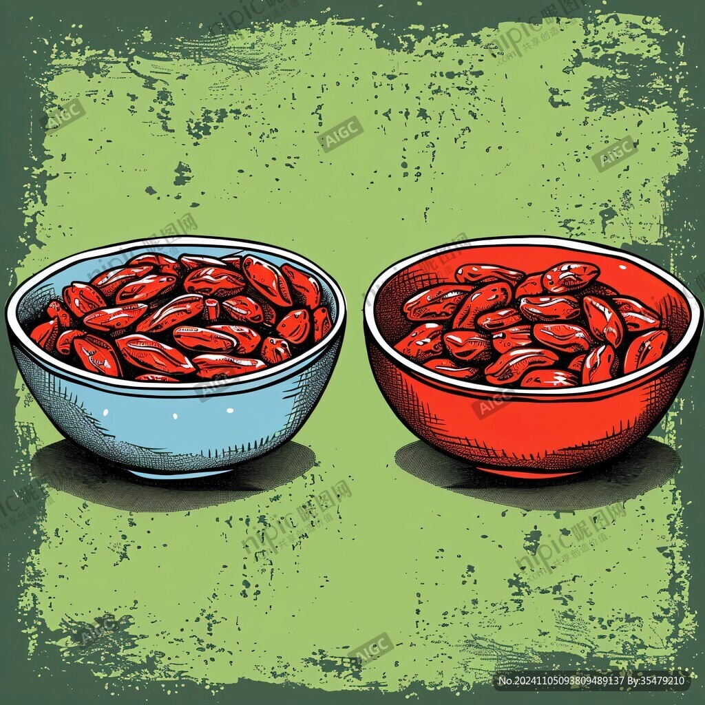 碗豆插畫