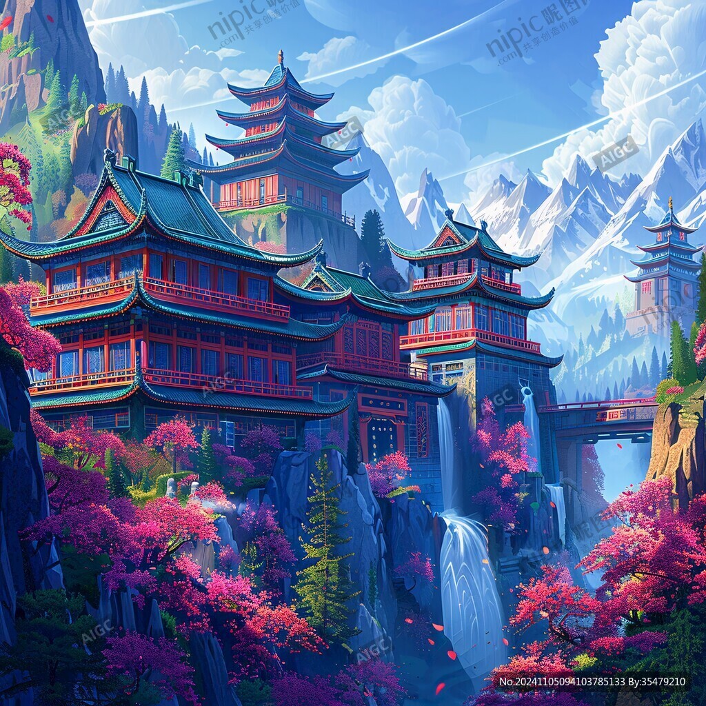 中國(guó)風(fēng)場(chǎng)景