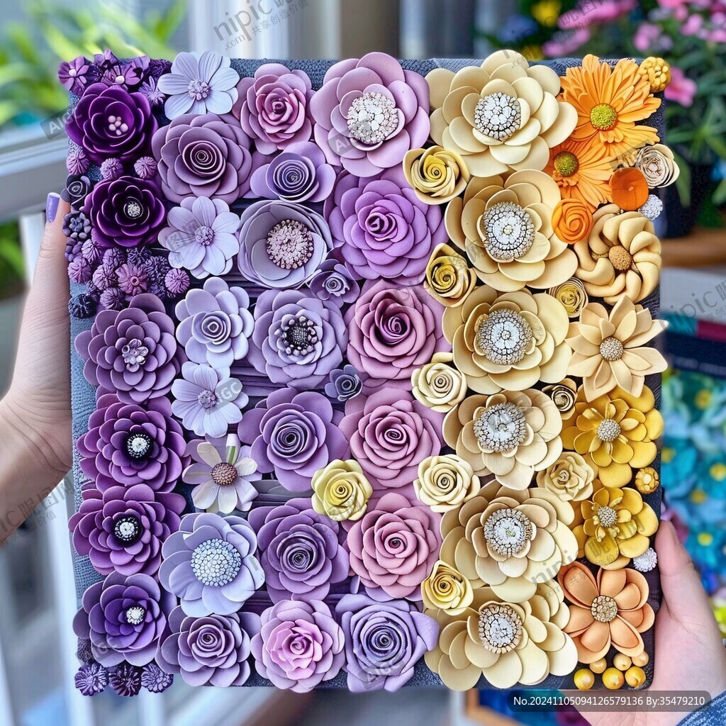 立體紙藝花