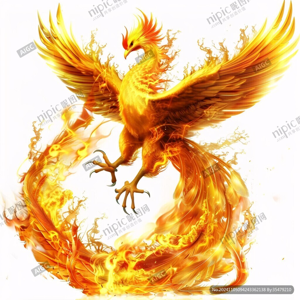 手繪火鳳凰