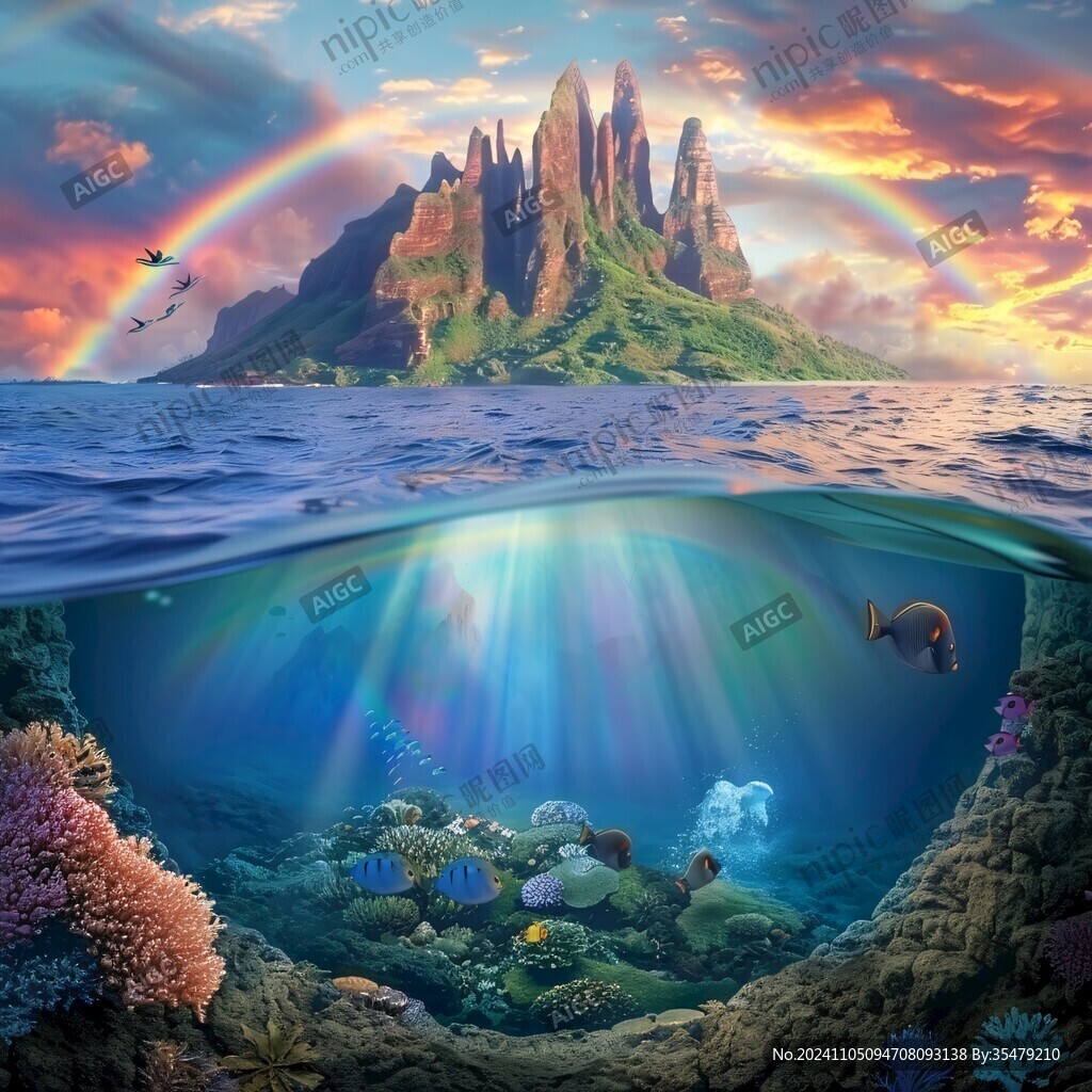 立體畫海底立體畫