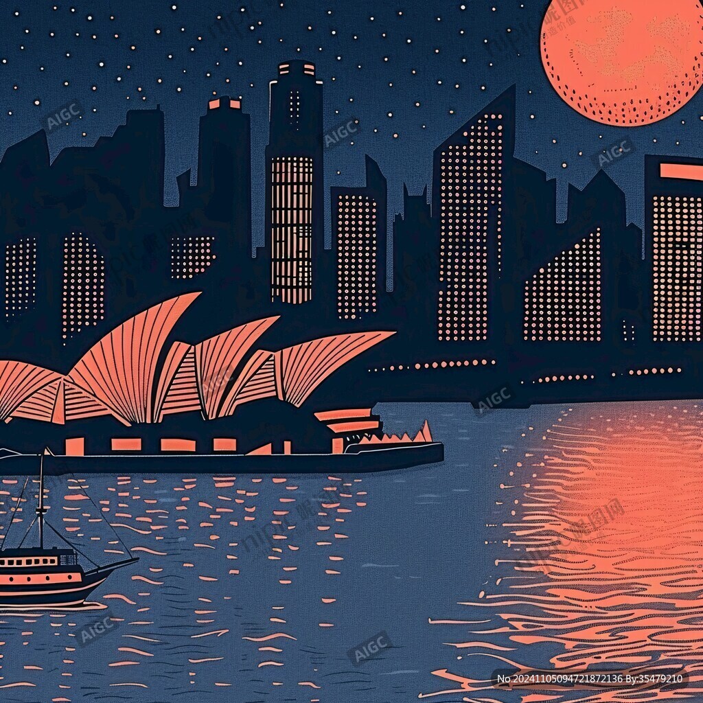 悉尼插畫悉尼手繪科技