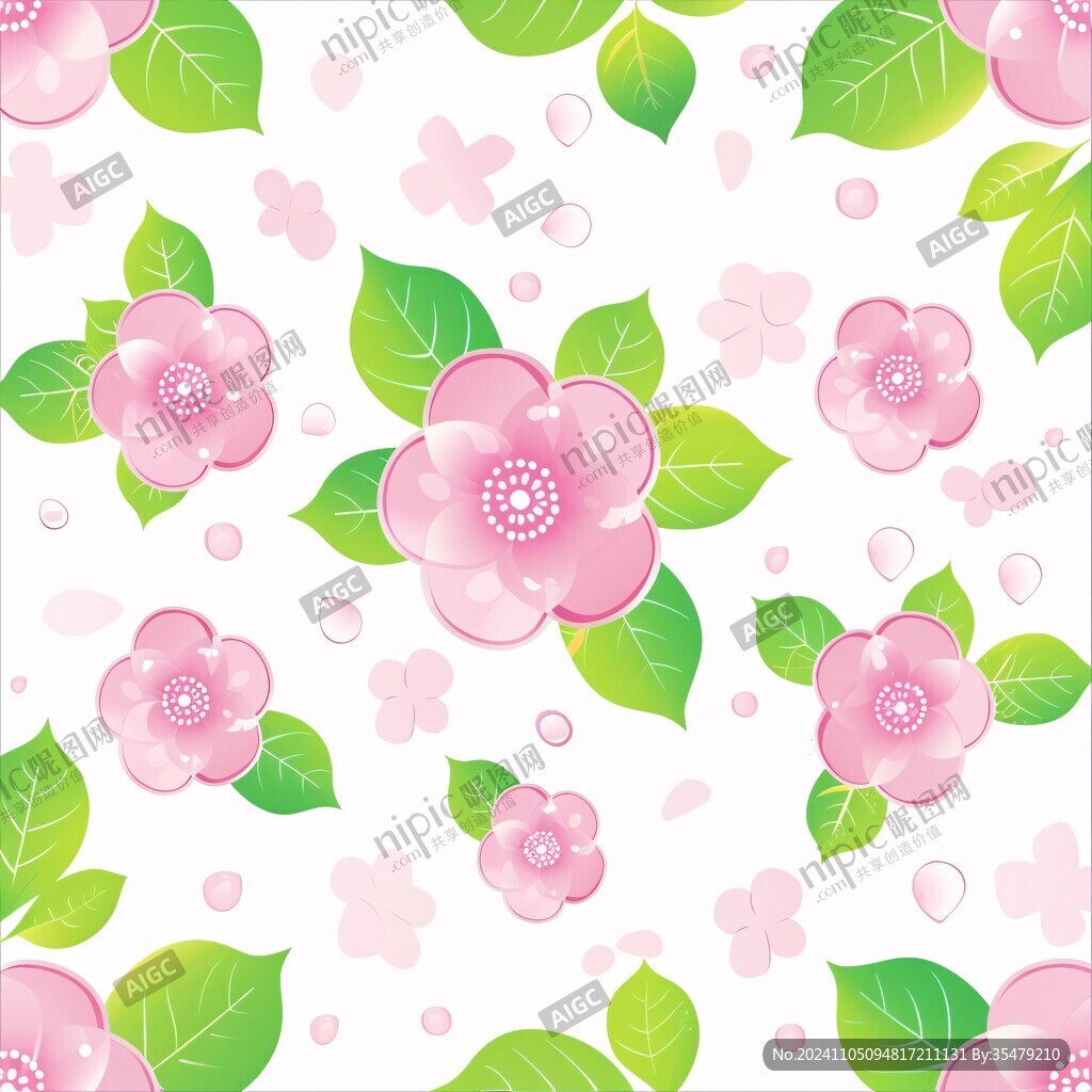 茶花底紋