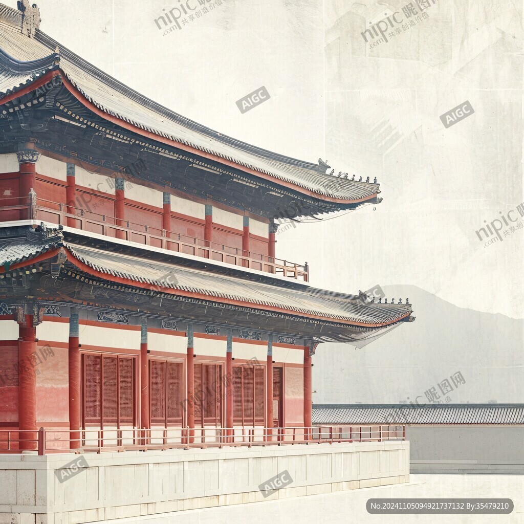 大明宮插畫
