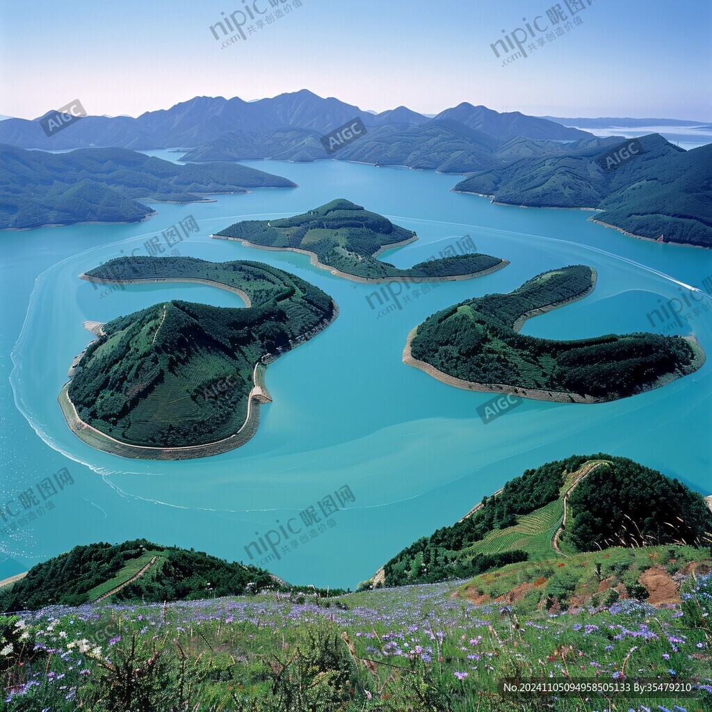 綠江村天池