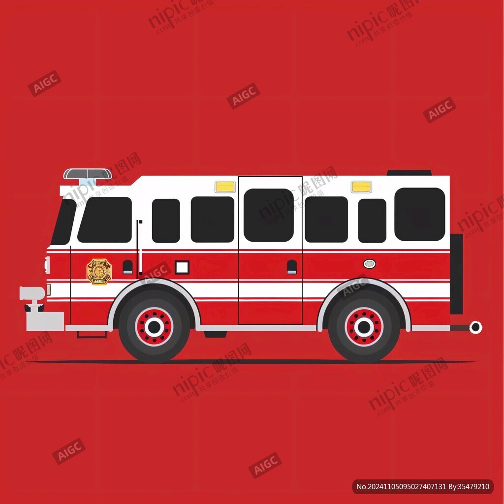消防車插畫