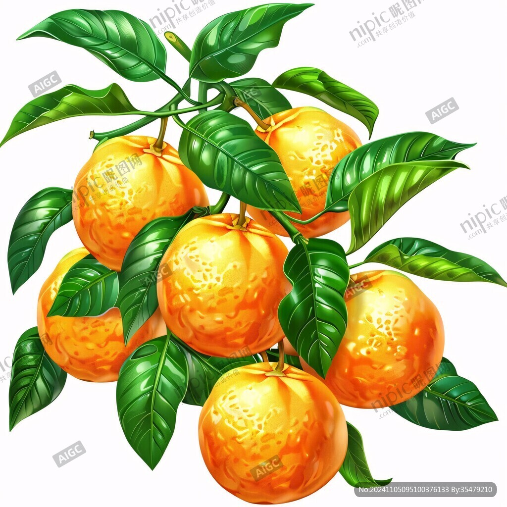 沙糖桔插畫