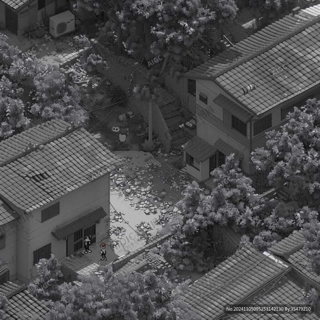 院落模型