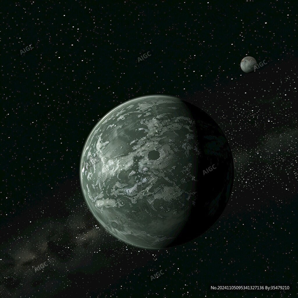 宇宙星球外星球體