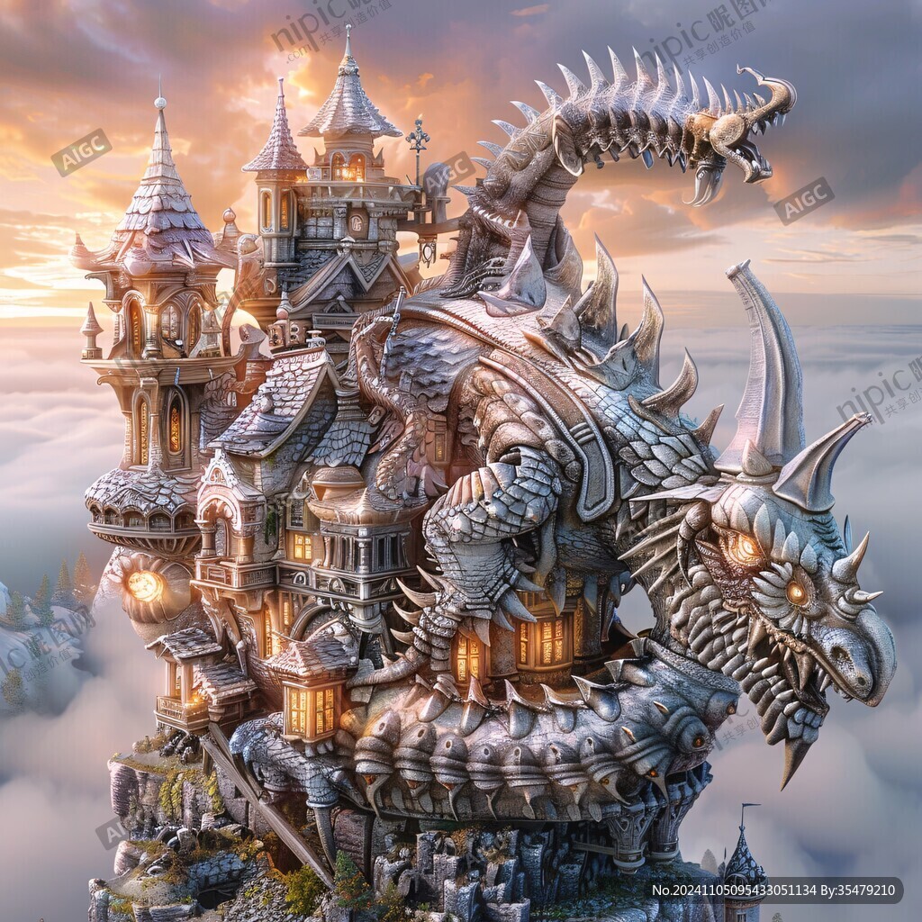 天空之城模型