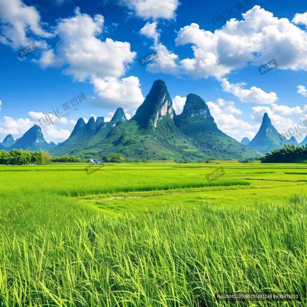 廣西風景山水田園