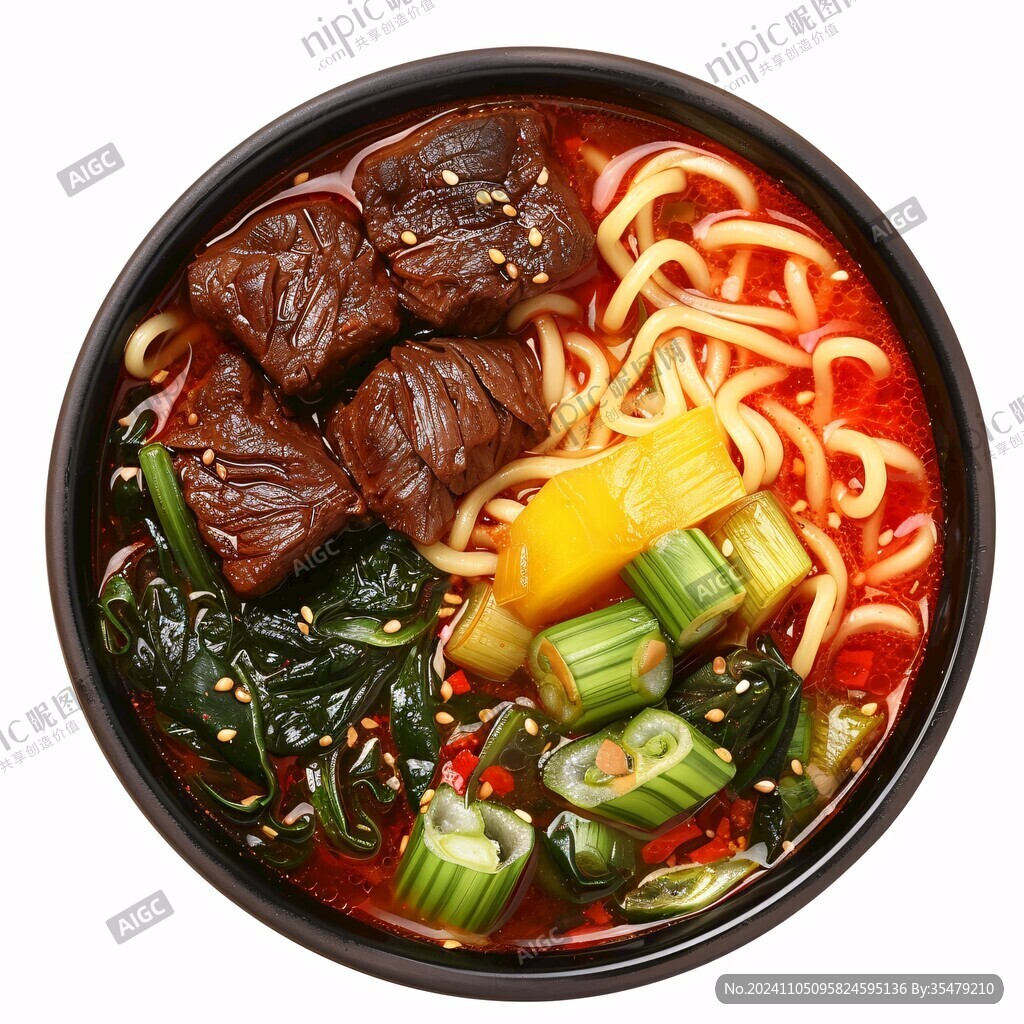 牛肉拉面素套餐