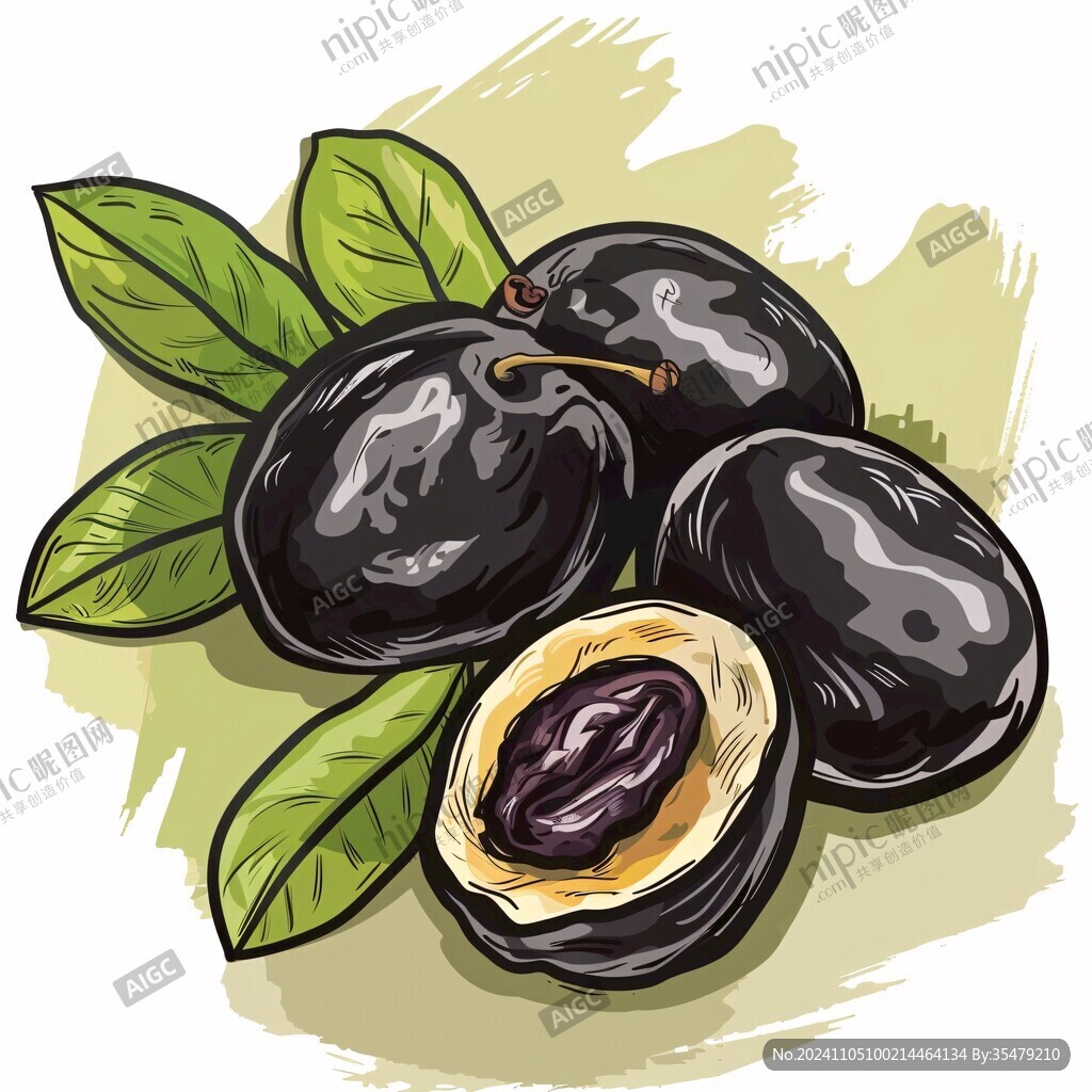 黑棗插畫