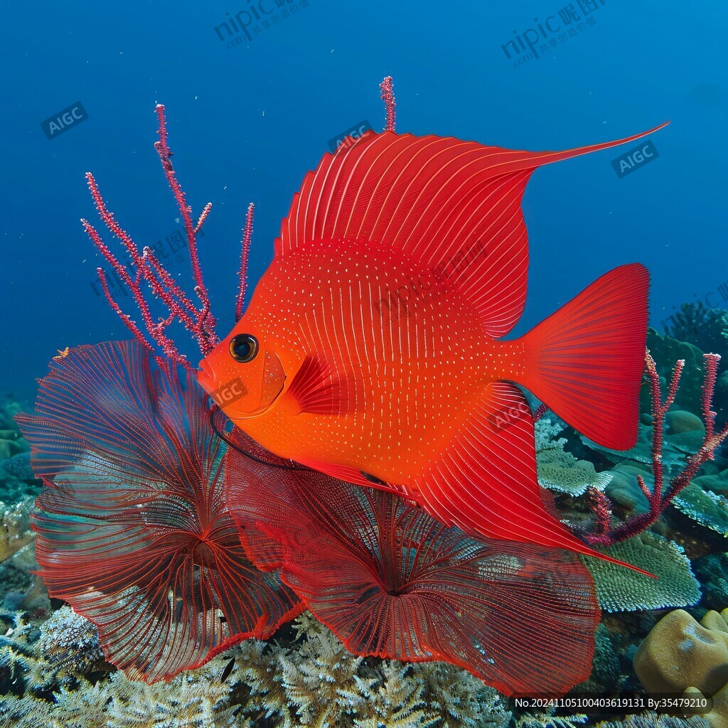 慈鯛雄紅魔鬼魚