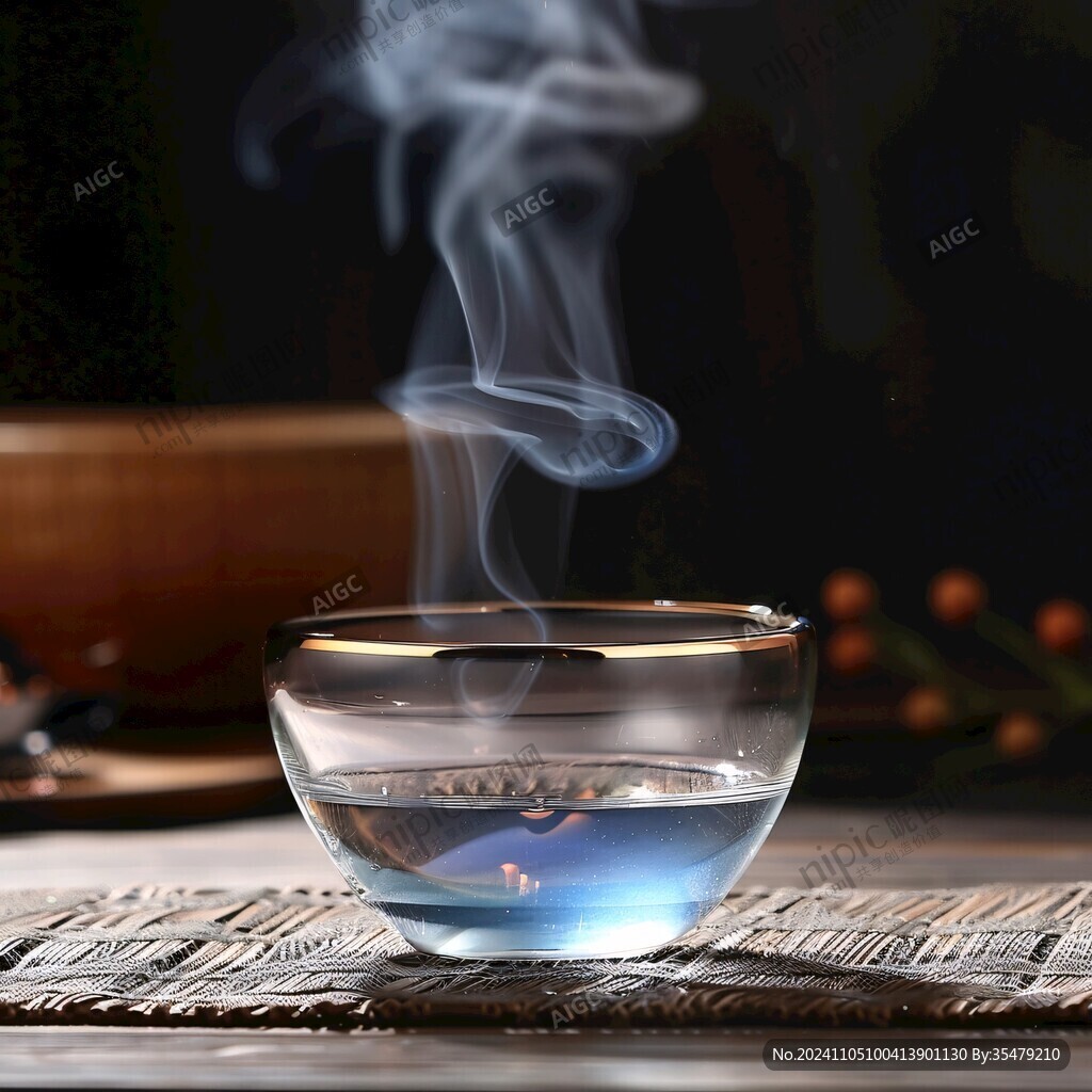 冒煙茶杯冒煙