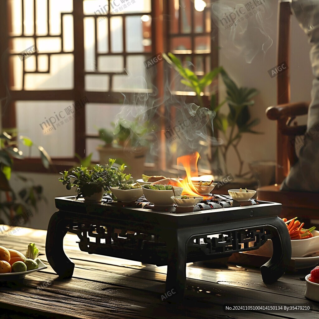 圍爐煮茶茶座