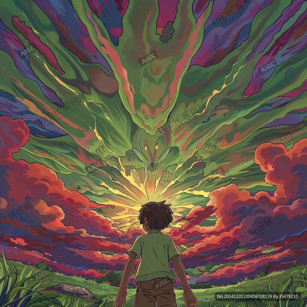 仰望天空少年的心