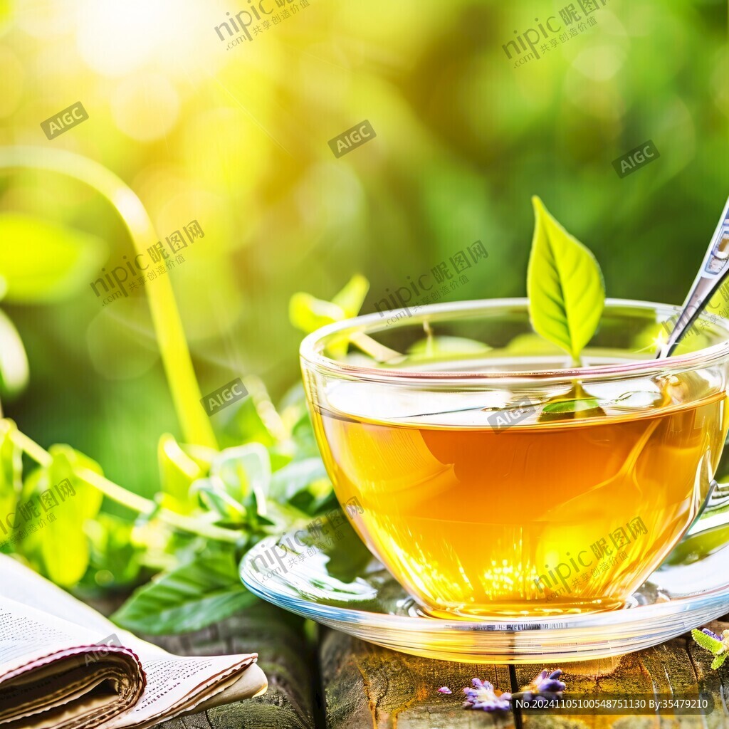 茶圖片綠茶紅茶