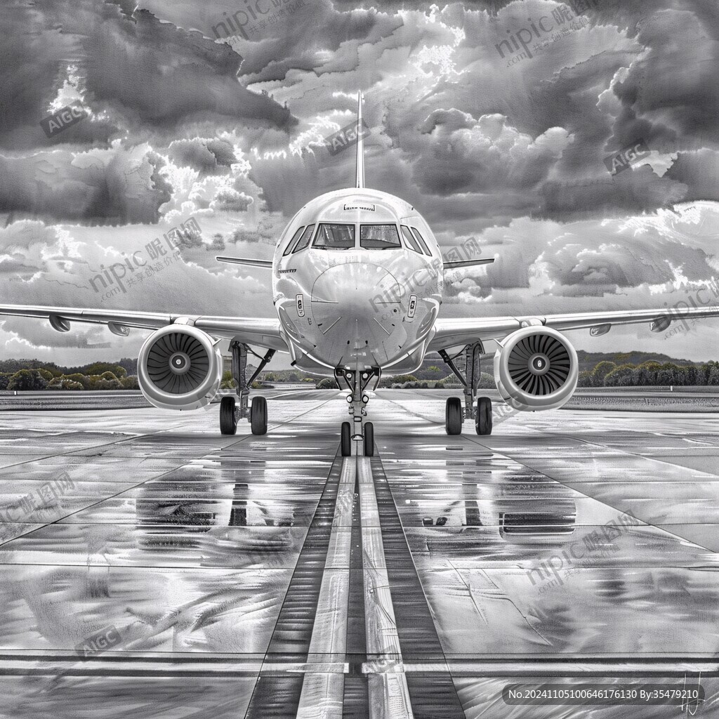 雨后機(jī)場(chǎng)