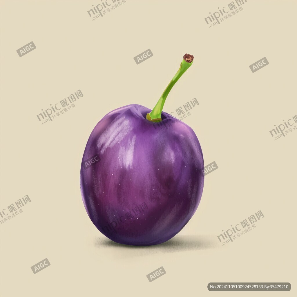 寫實(shí)西梅