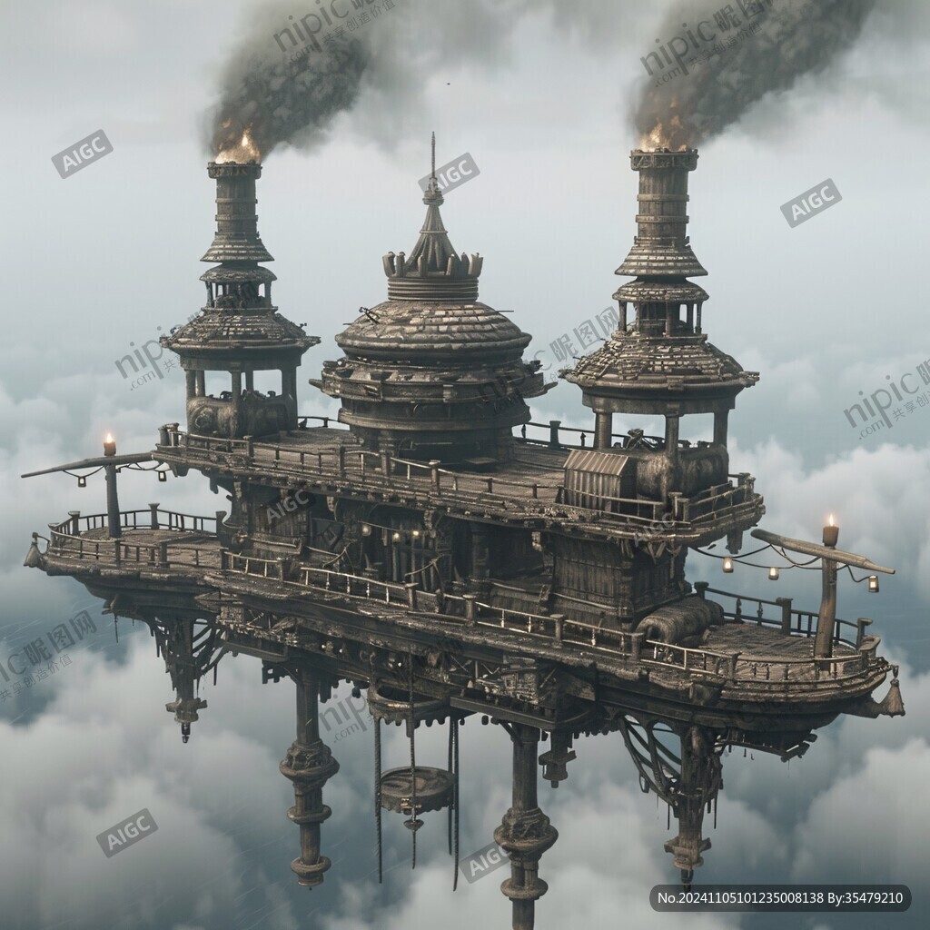 浮游島天空之城