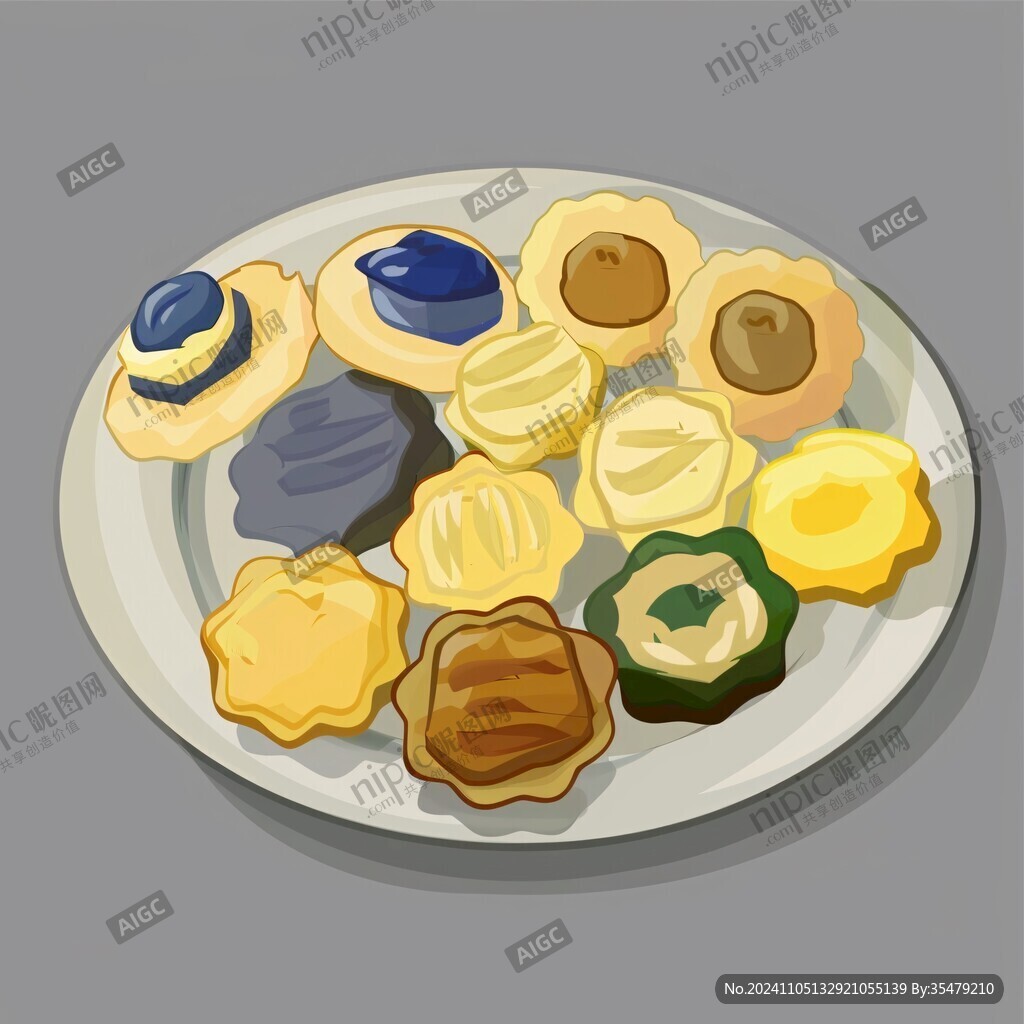 石頭餅插畫