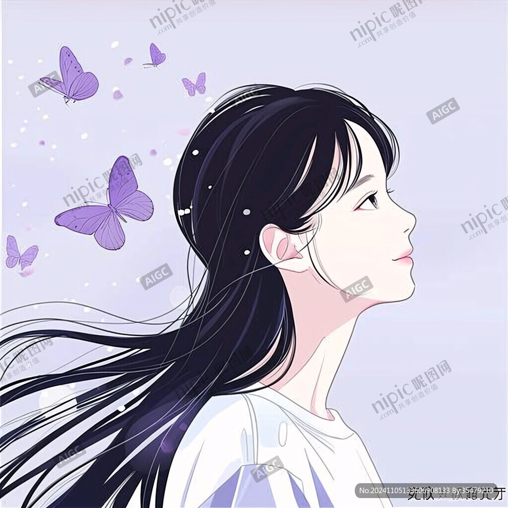 微信頭像插畫
