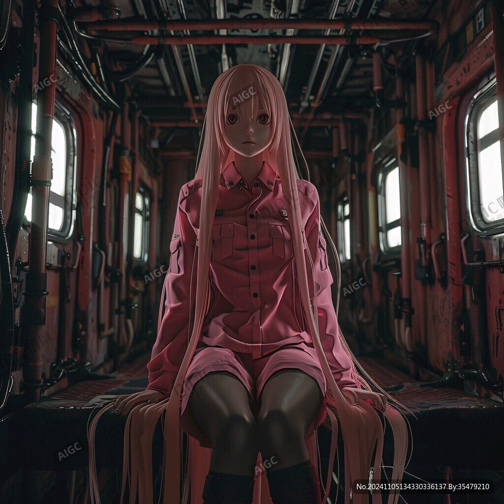 粉色頭發(fā)少女