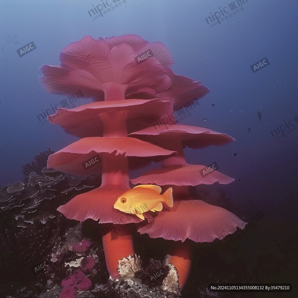 魚(yú)類(lèi)海底珊瑚海底魚(yú)類(lèi)