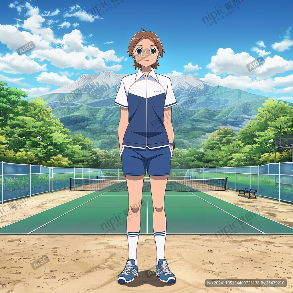 網(wǎng)球少女