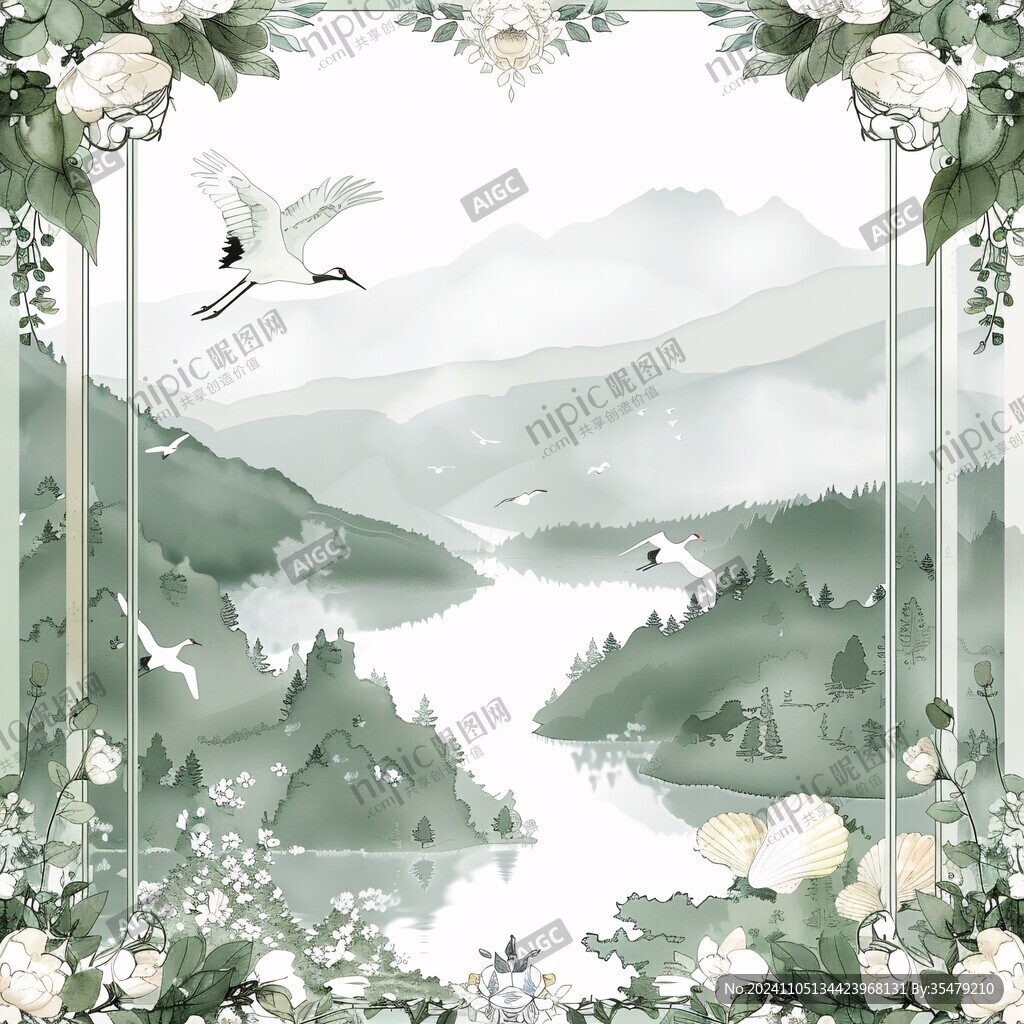 山水森林花草花鸟地产 山水森林花草花鸟地产
