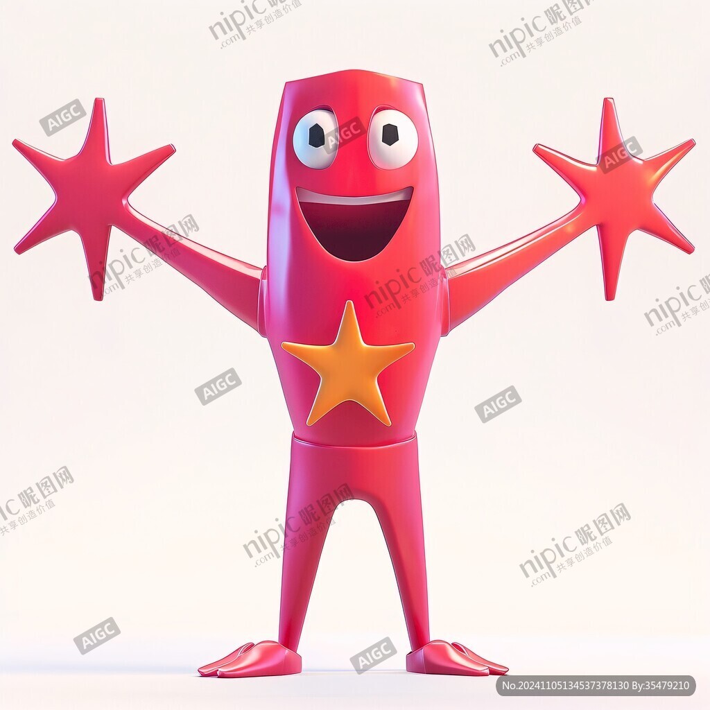 卡通星星人物