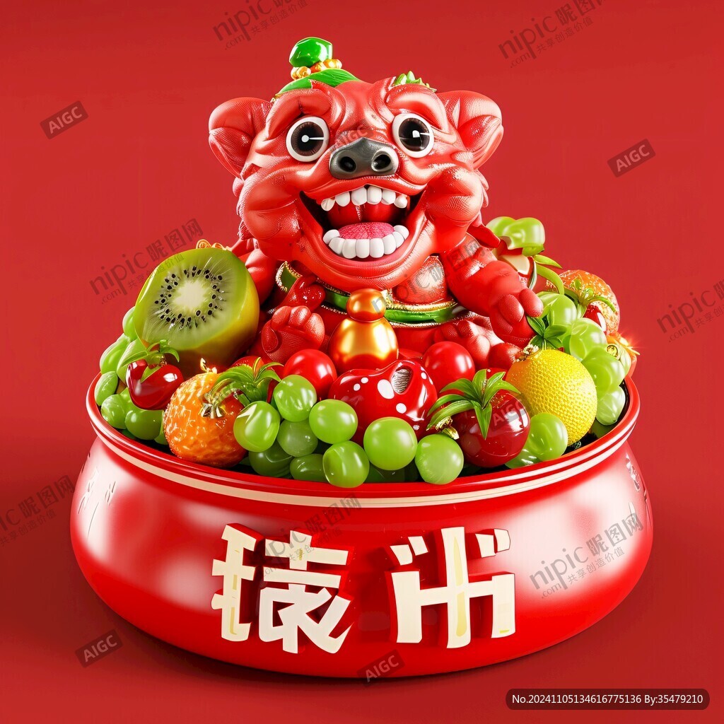 牛年創意超市堆頭