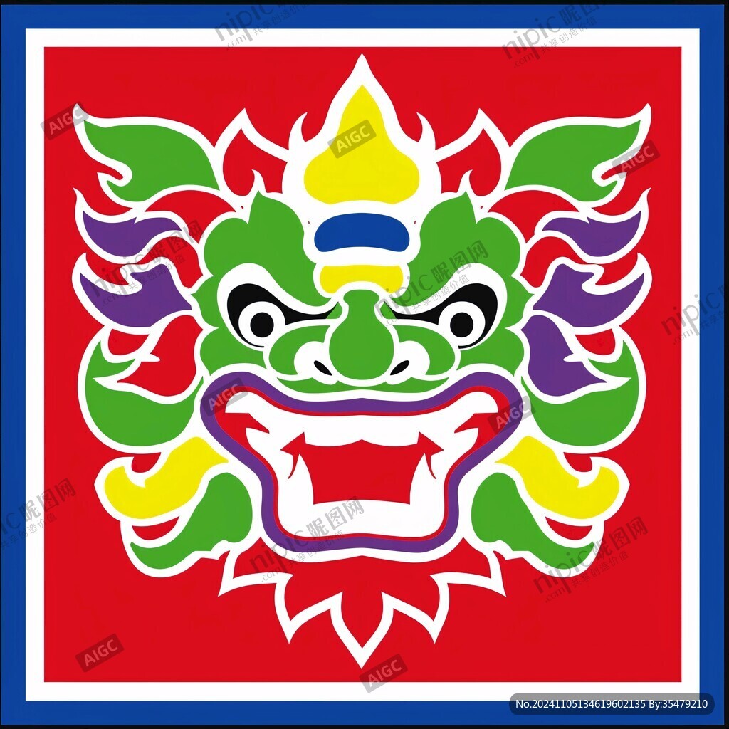 醒獅圖案設(shè)計