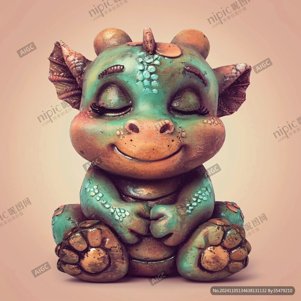 原創(chuàng)卡通小龍