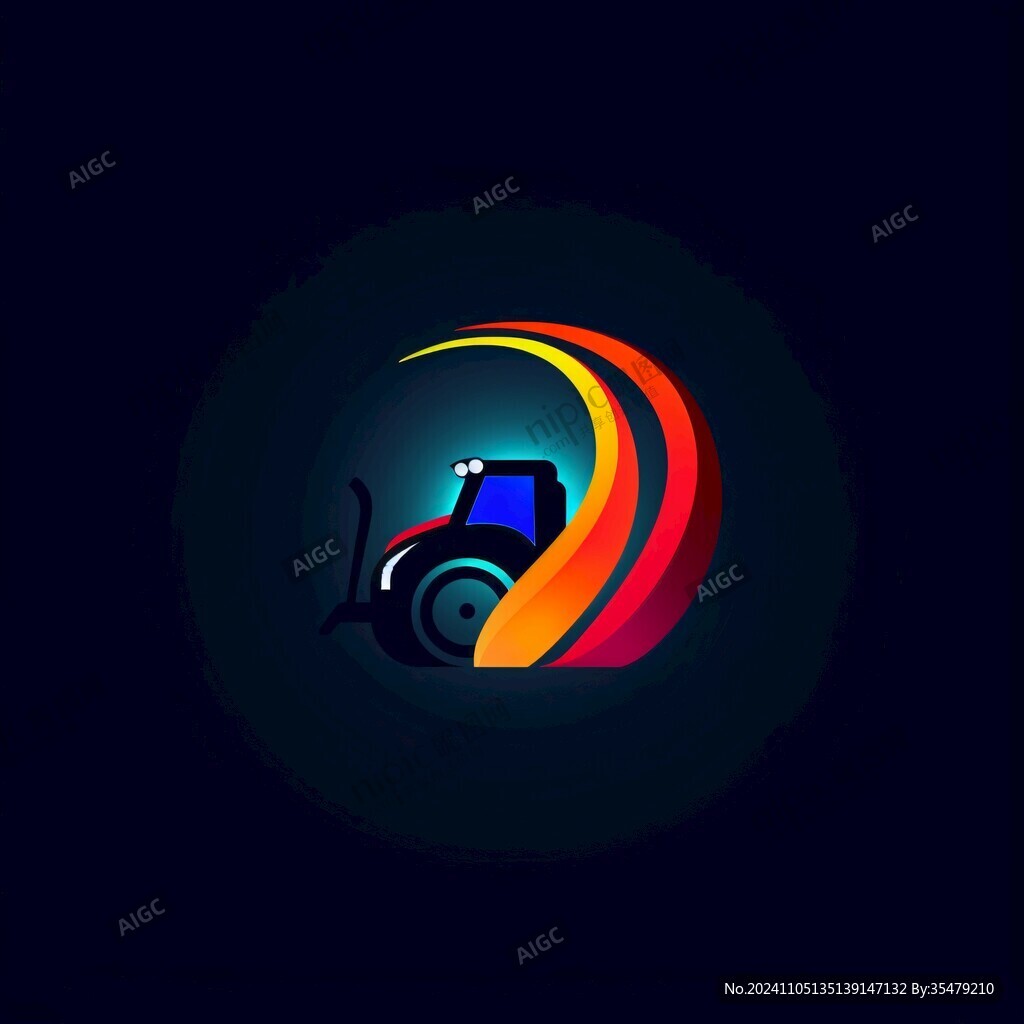 抽象蝸牛logo