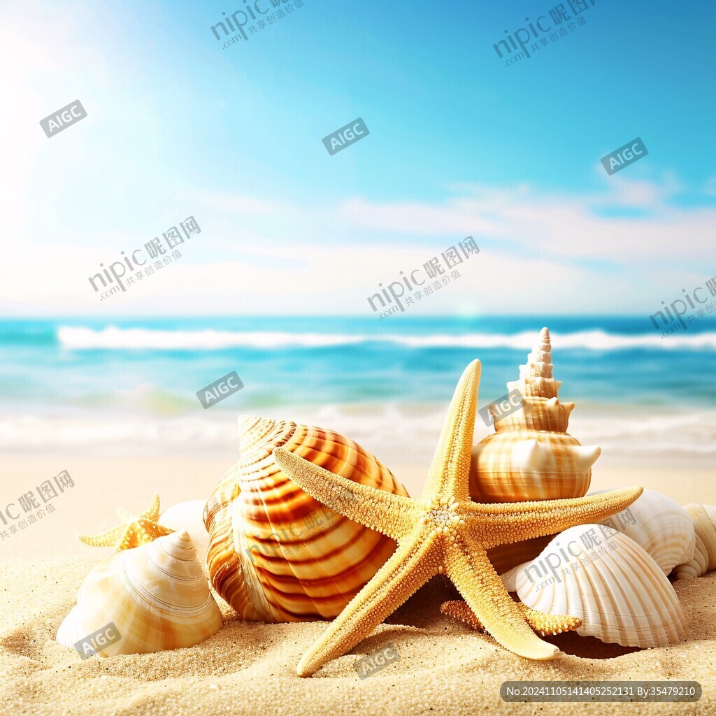 溫馨海洋貝殼