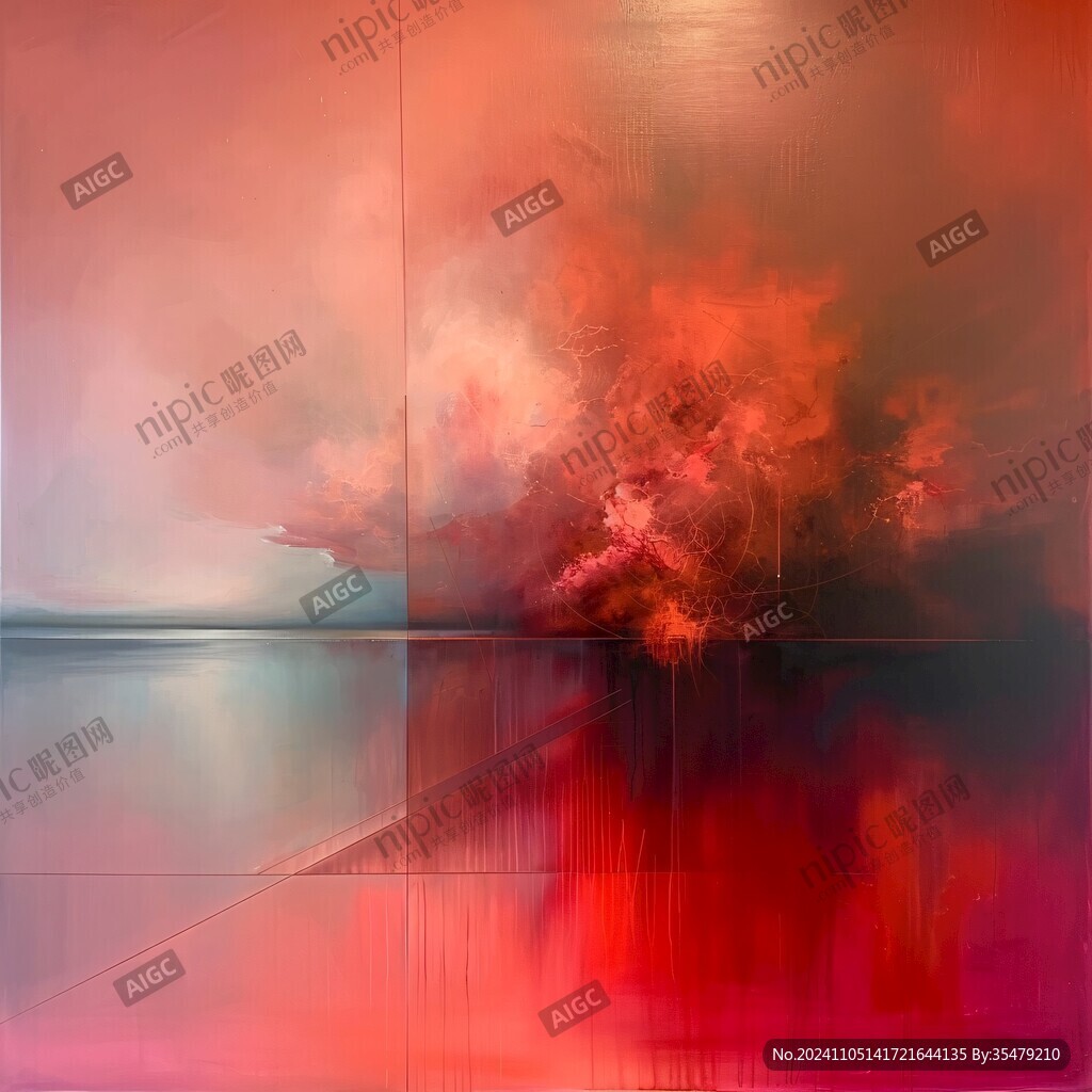 酒店抽象畫(huà)色彩漸變