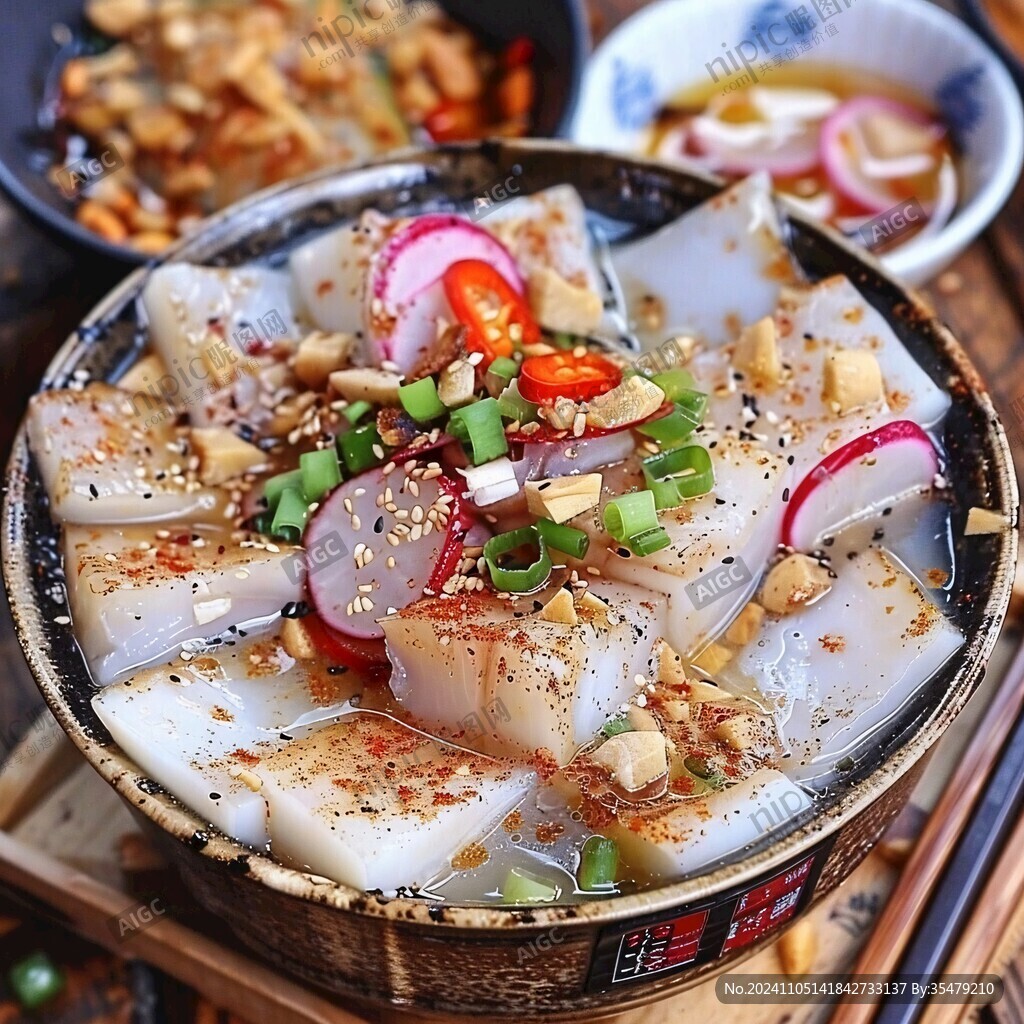 肉松涼粉