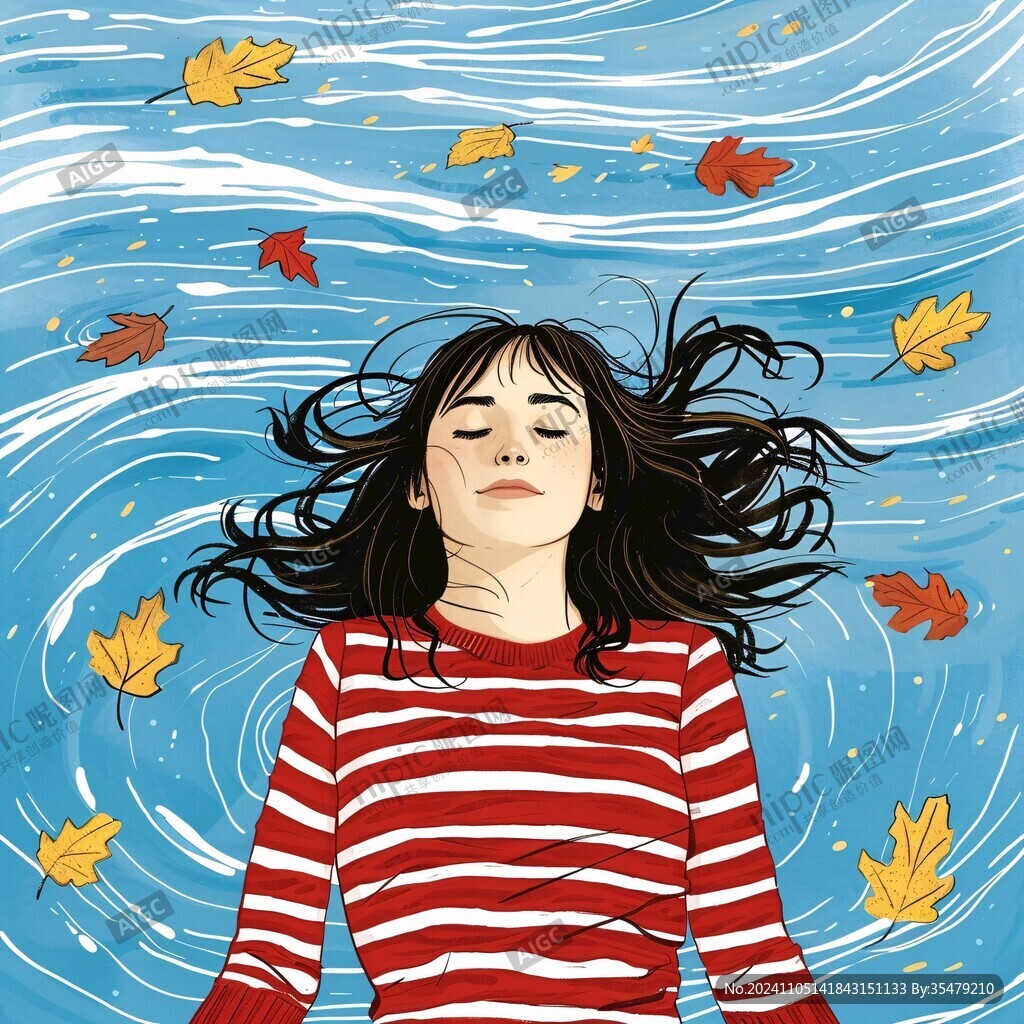 人物情緒插畫