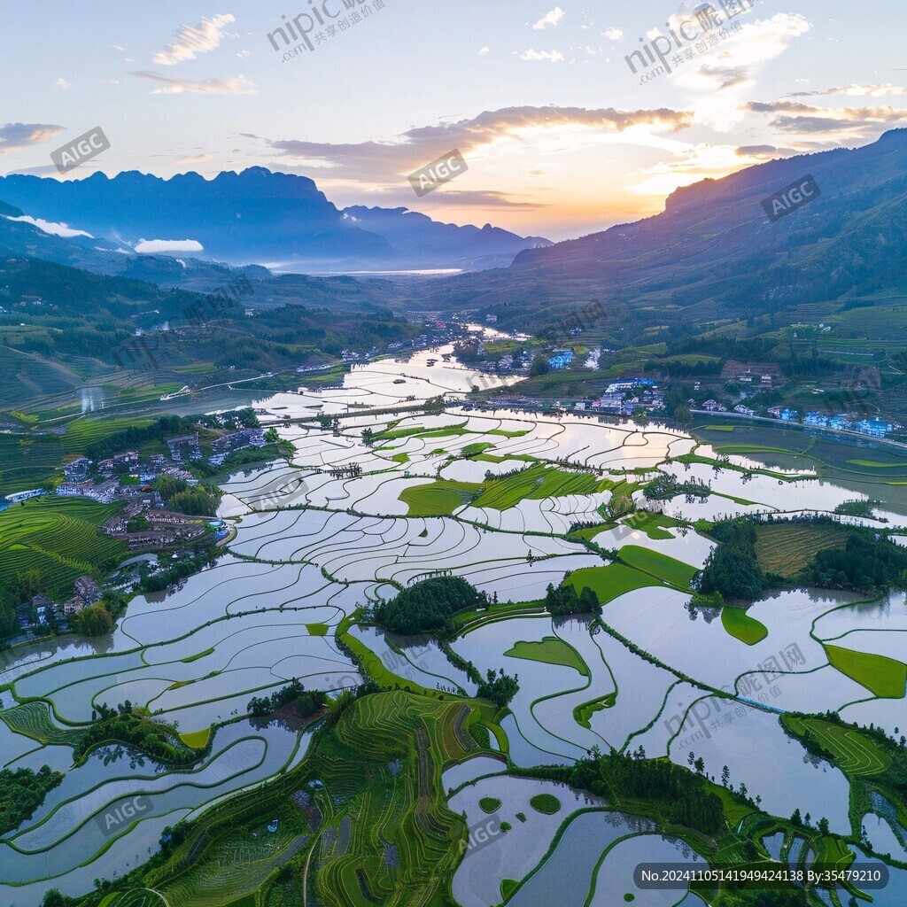 陌上水田