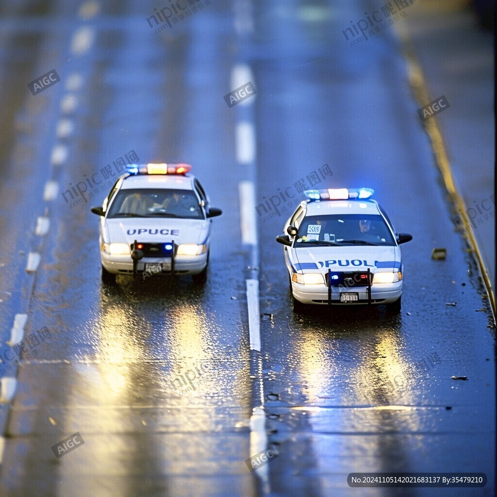 警車素材